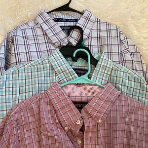 Wrangler George Strait collection 3xlt men’s shirts, 3, long sleeve button up
